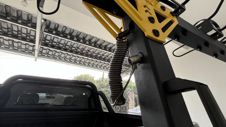 Security Lock On Vertical Bike Rack
