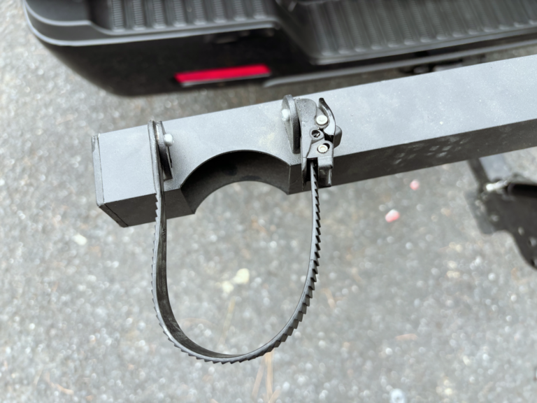 Vertical Bike Rack Wheel Strap